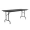 Correll CF Melamine Folding Tables 30x72  Black Granite CF3072M-07 - alternate 4